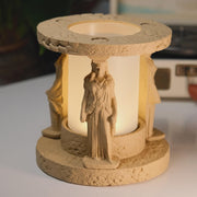 Caryatid Aura Greek Temple Table Lamp — image 7