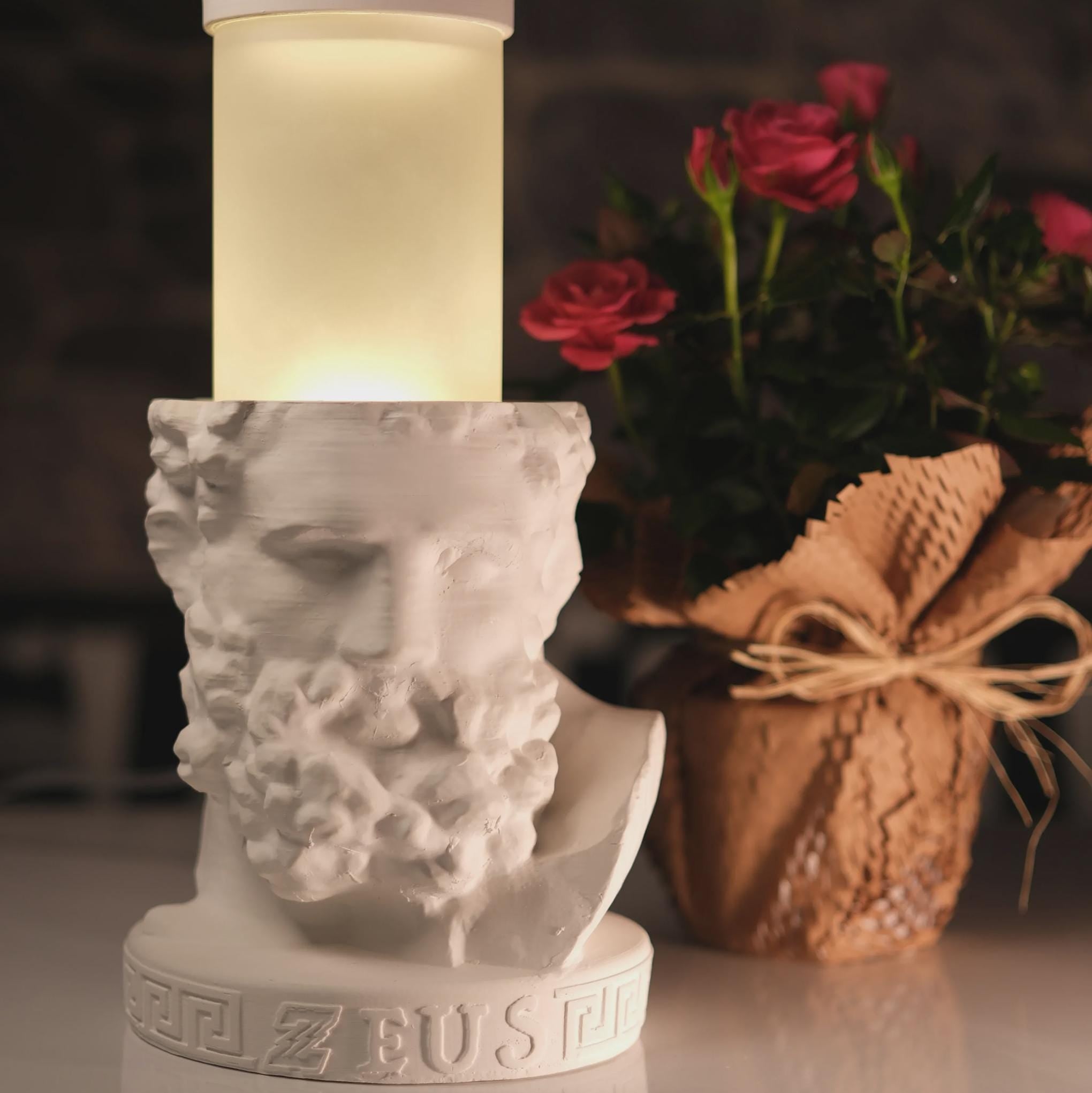 Zeus Concrete Table Lamp — image 9