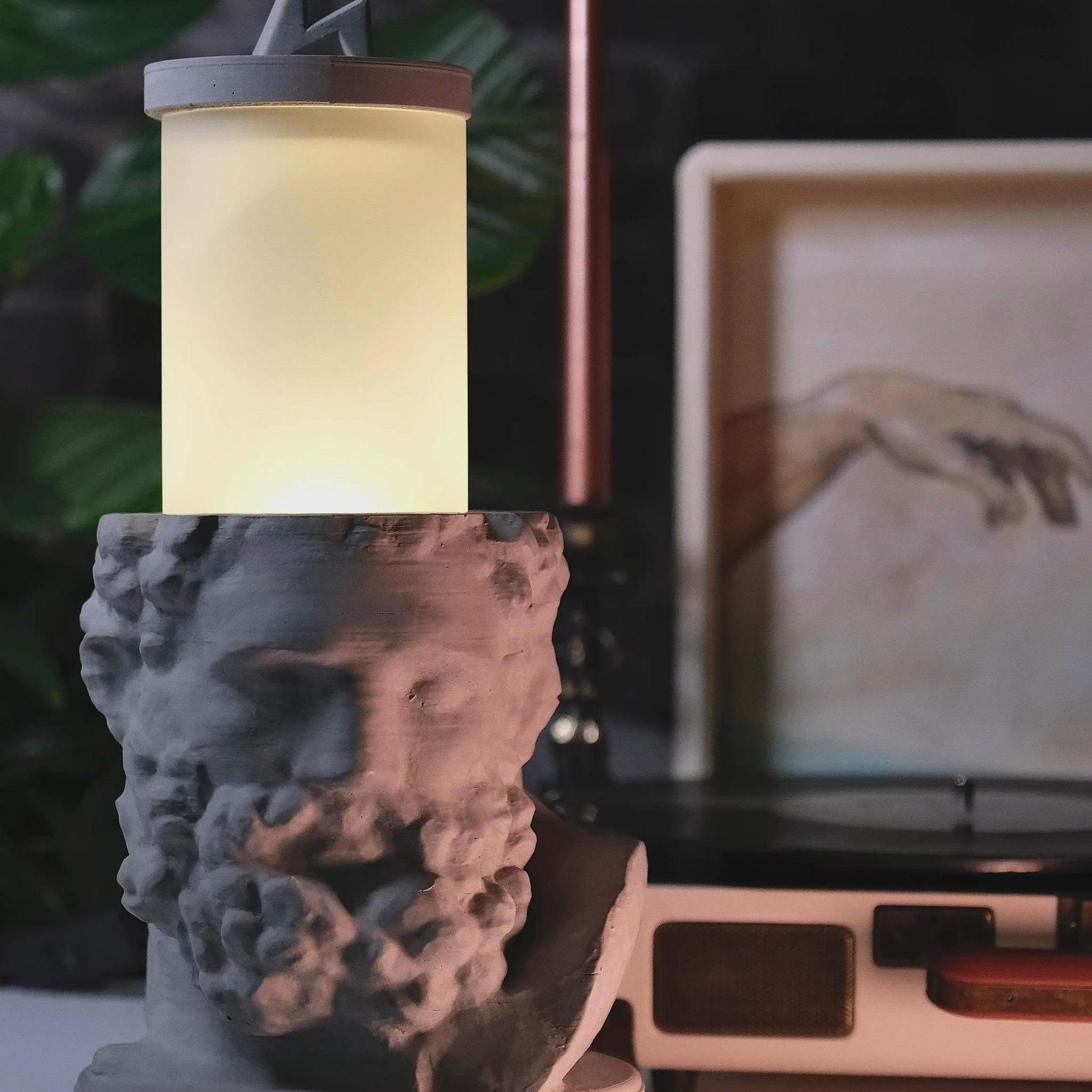 Zeus Concrete Table Lamp — image 8
