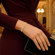 Wedding Heart Gold Bangle — image 10