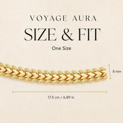 Arrow Gold Bangle – 8mm — image 3