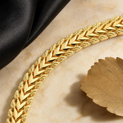 Arrow Gold Bangle – 8mm — image 7