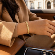 Arrow Gold Bangle – 8mm — image 8