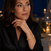 Laurel Leaf Gold Bracelet — image 4
