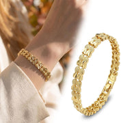 Pineapple Heart Gold Bracelet — image 9