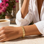 Pineapple Heart Gold Bracelet — image 1