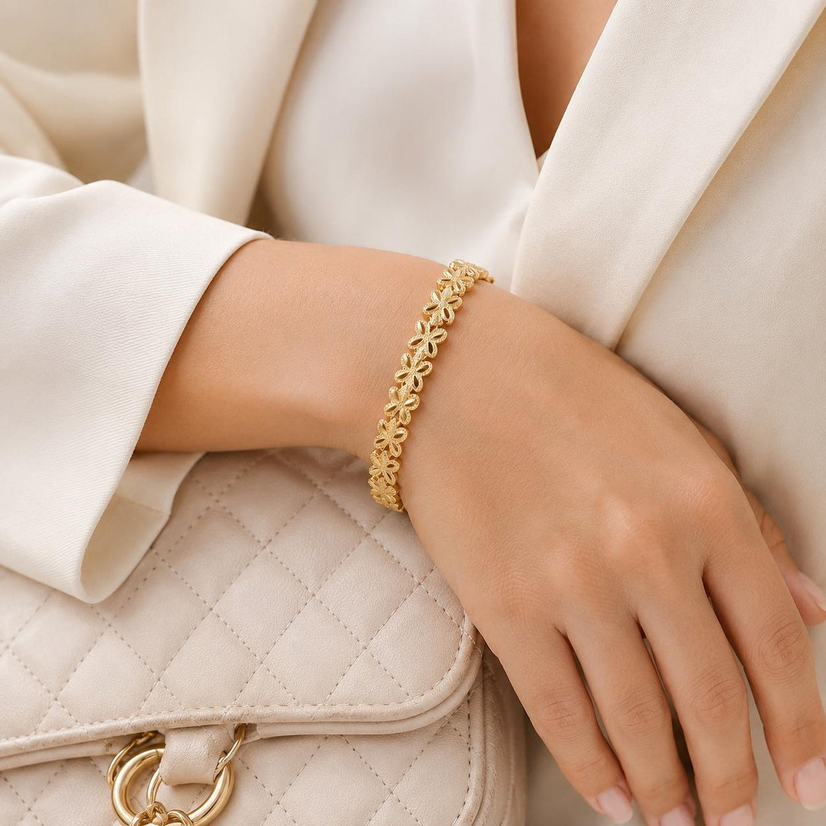 Butterfly Gold Bangle — image 6