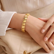 Seashell Gold Bangle — image 6