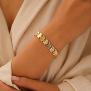 Seashell Gold Bangle — image 5