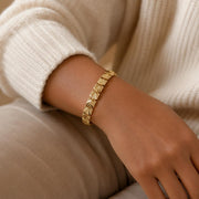 Seashell Gold Bangle — image 7