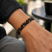 Tiger Eye & Onyx Cord Bracelet — image 7