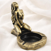 Sculptural Woman Figure Ashtray – Four Colors — image 2