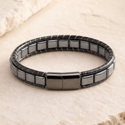 Éclipse Pure Hematite Bracelet
