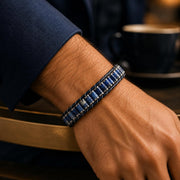 Lapis Lazuli Leather Bracelet — image 1