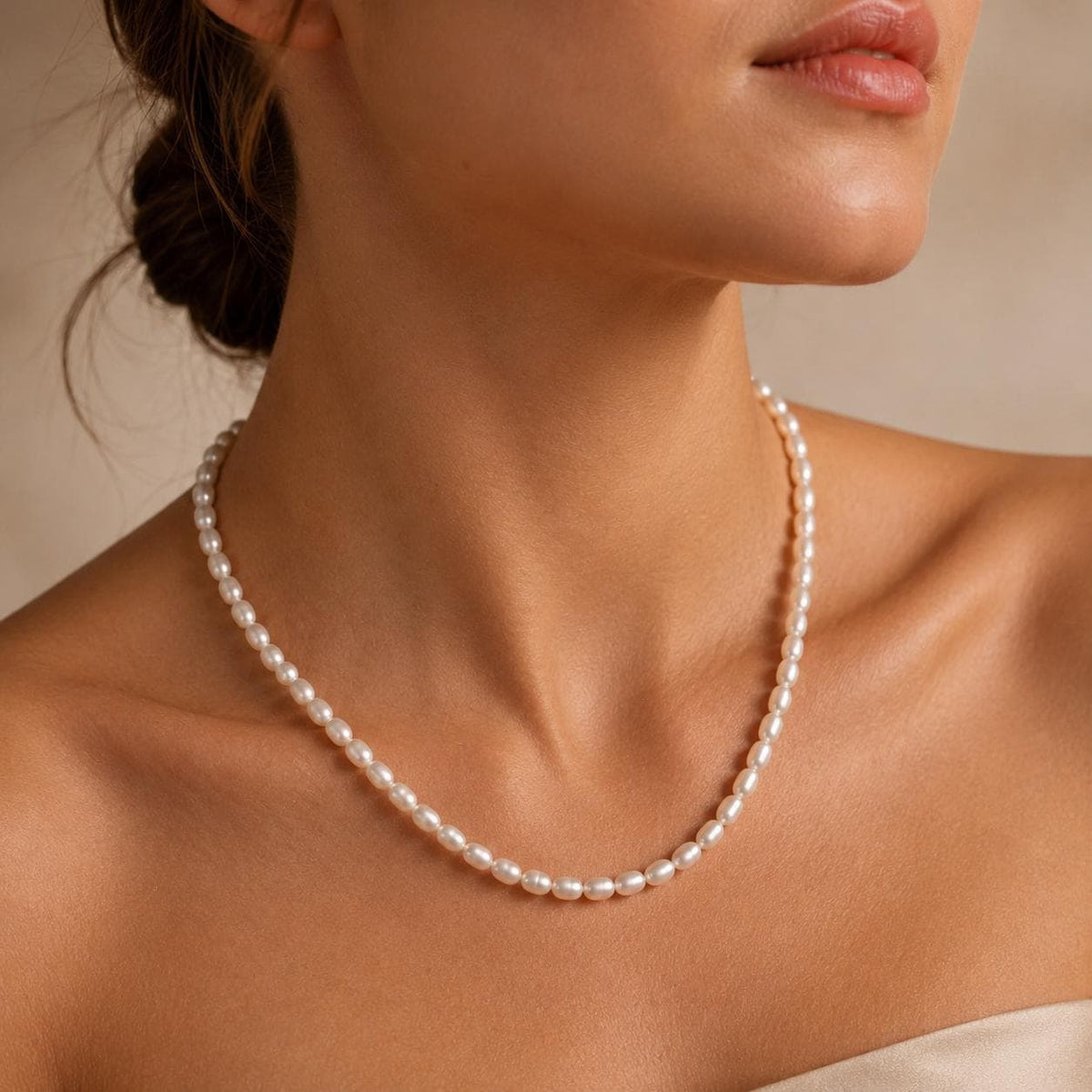 Freshwater Pearl Strand Necklace — image 1