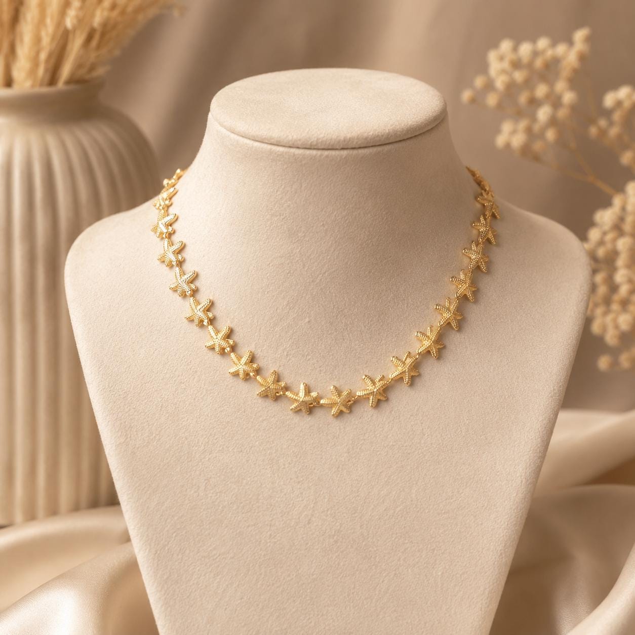 Starfish Link Gold Necklace — image 6