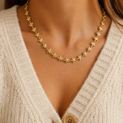 Starfish Link Gold Necklace — image 5