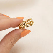 Celestial Star Gold Band Ring — image 8