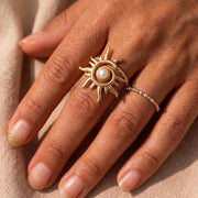 Sun Gold Statement Ring — image 1