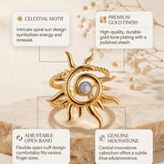 Sun Gold Statement Ring — image 2