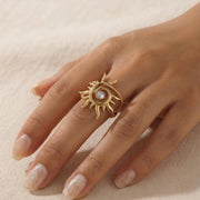 Sun Gold Statement Ring — image 6