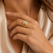 Marquise Stone Gold Ring — image 7