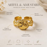 Roman Coin Gold Ring — image 4